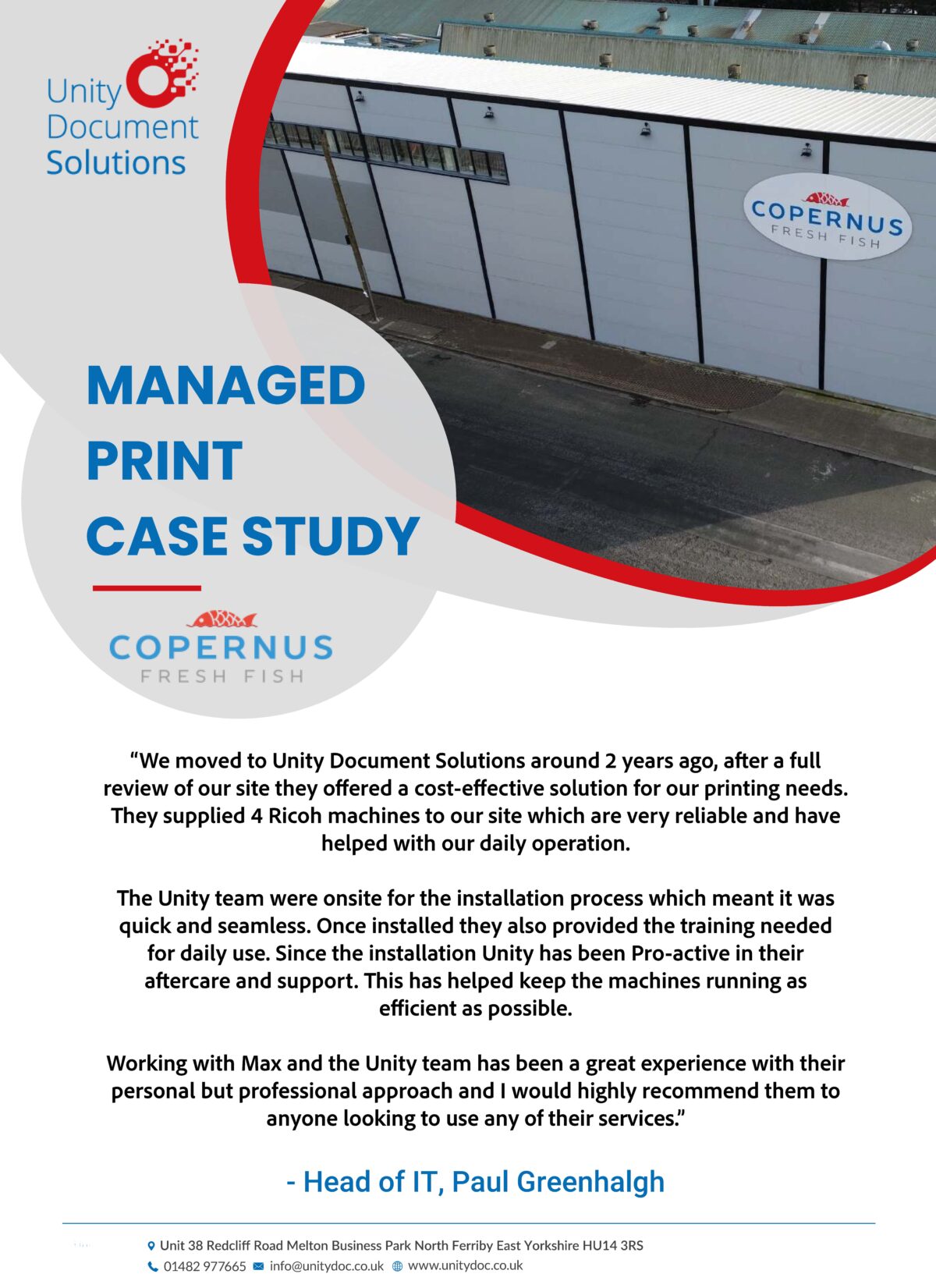 Case Studies – Unity Document Solutions