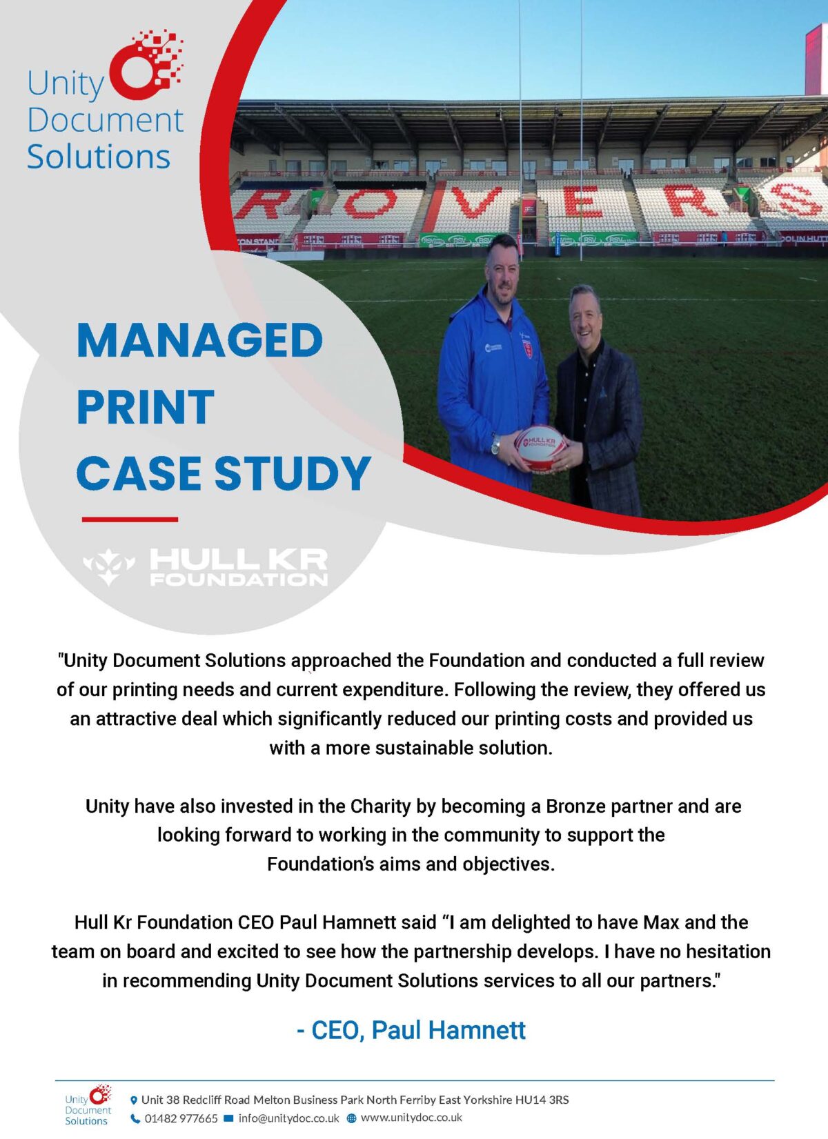 Case Studies – Unity Document Solutions